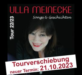 Ulla Meinecke - Plakat mit Band